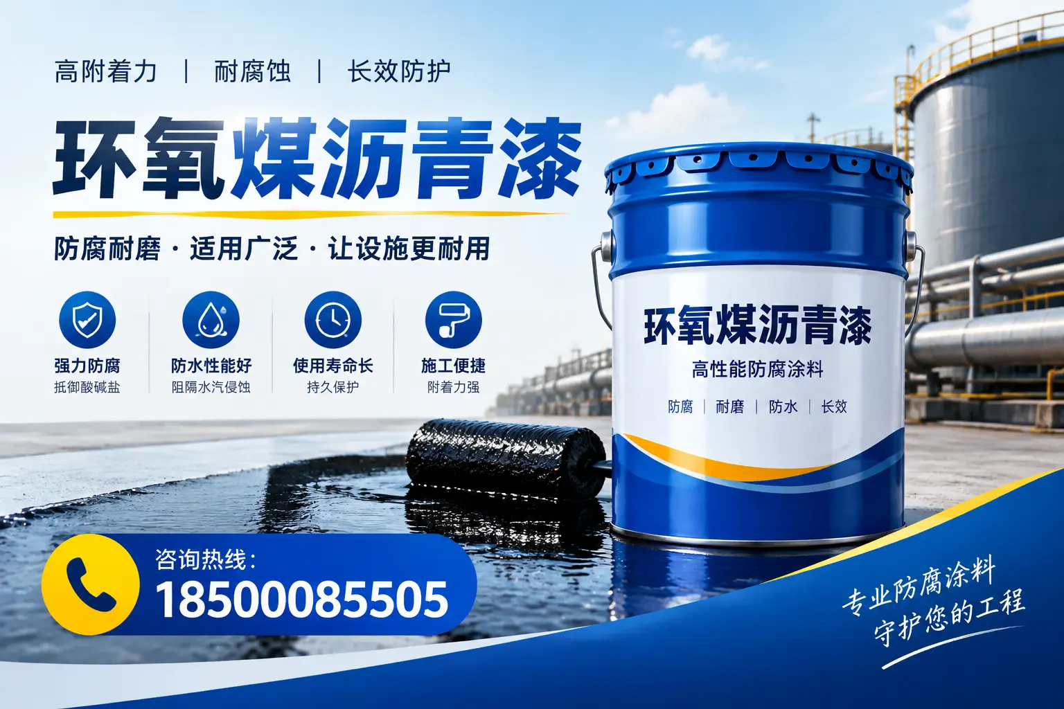 环氧煤沥青漆与其他涂料的对比分析，助力毕节企业决策